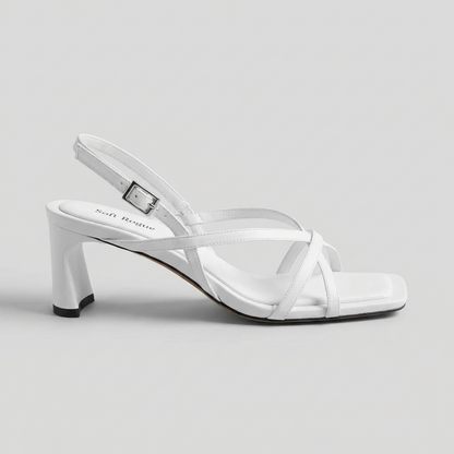 The Élise Heel - White