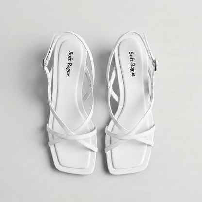 The Élise Heel - White